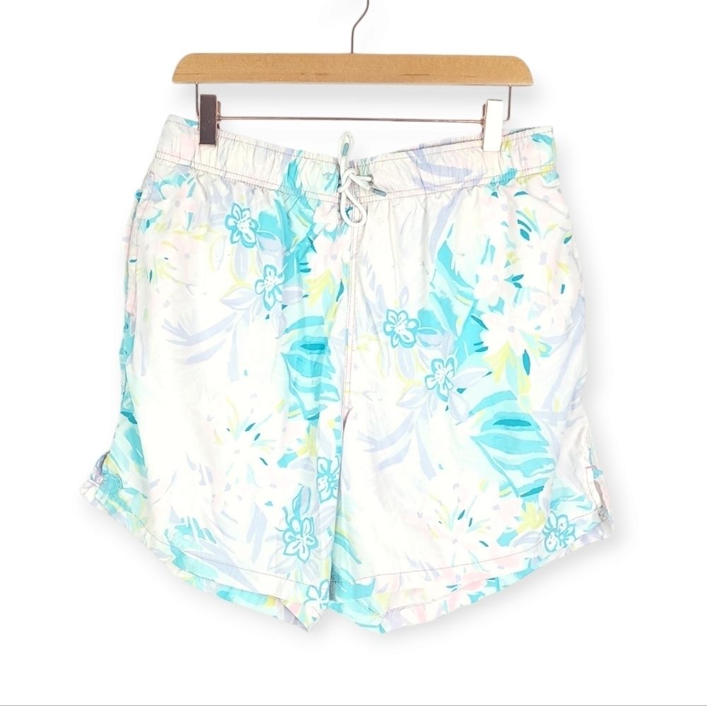 Lilly Pulitzer Mens capri swim trunks size Large